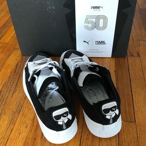 NEW Puma X Karl Lagerfeld Sneakers Size 9.5